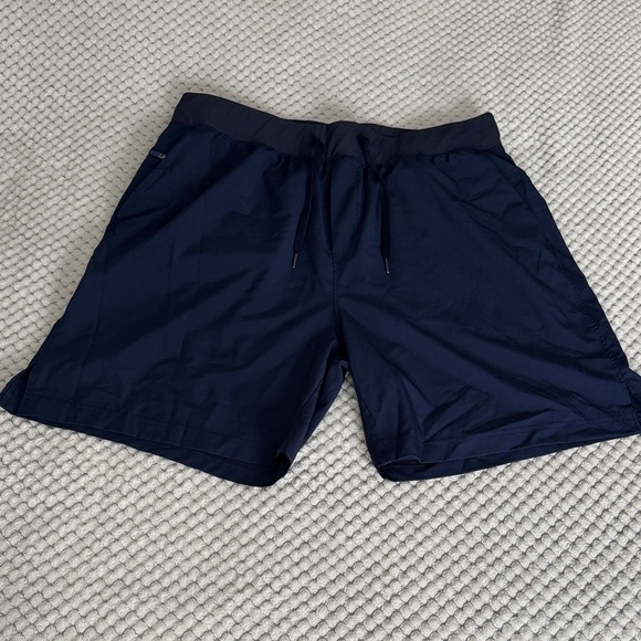 Other - Navy Blue Athletic Shorts- Like New!